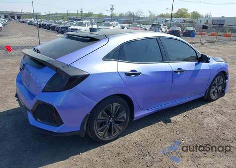 2019 Honda Civic Ex from USA, damaged, VIN SHHFK7H67KU402977